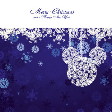 Merry Christmas and Happy New Year! vector