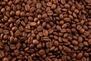 Fototapeta premium Coffee beans natural background