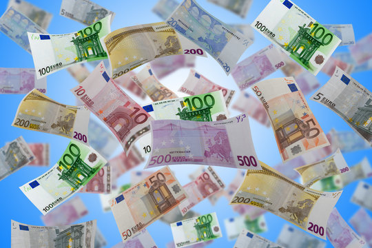 fliegendes Geld