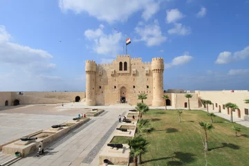 Foto op Plexiglas Citadel of Qaitbay in Alexandria, Egypt © mary416