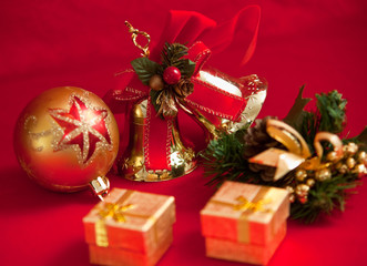 Christmas  decorated .