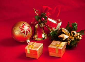 Christmas  decorated .