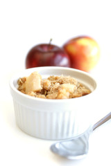 Apple crumble