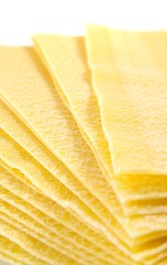 pâtes à lasagnes crues