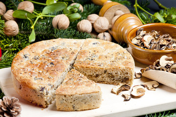 special Christmas mushroom pastry