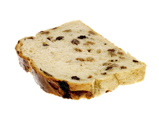 Slice of Hot Cross Bun Bread
