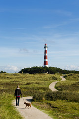 Walking near the lighthouse