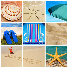 summer collage