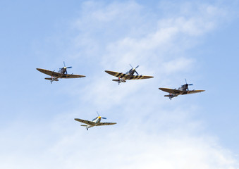 Spitfires and Buchon