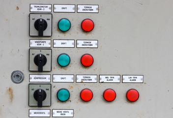 Electrical control pannel