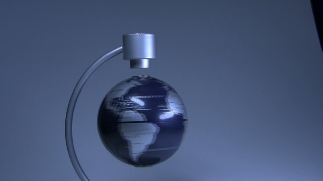 Schwebender Globus