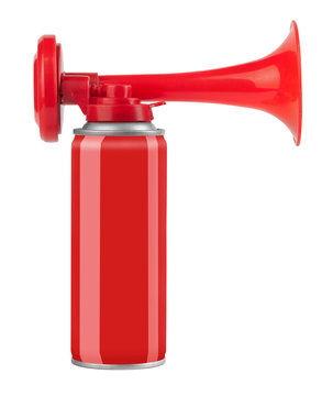 Air Horn Stock Photo - Download Image Now - Portable Air Horn, Cut Out,  Megaphone - iStock