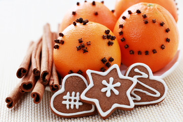 oranges and gingerbreads