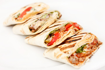 tortilla on the table