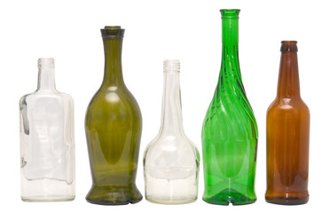 empty bottles