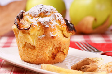 Apple muffin