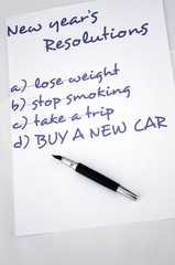 Buy a new car