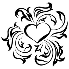 Ornate heart