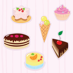 Confection background