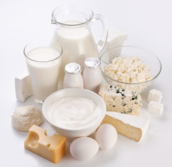 Photo of protein products.