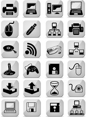 boutons informatique