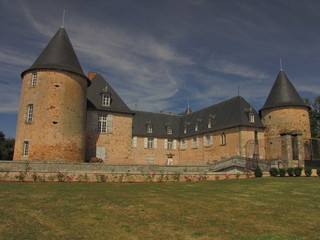 Fototapeta na wymiar Château de Rochebrune ; Charente, Périgord, Limousin
