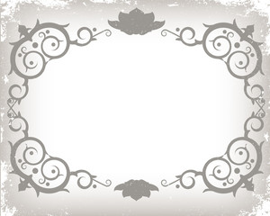 Vintage card in retro style