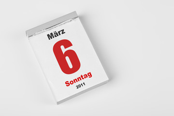 6 März