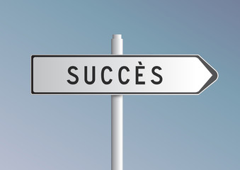 Panneau succ&egrave;s
