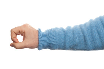 Obraz premium Buco con la mano