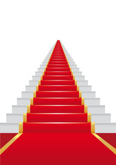 escalier - tapis rouge - cinéma - réussite - succès -gloire - star - films - marches