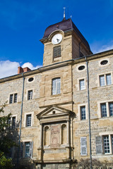 Fototapeta na wymiar Tournon sur rhône (Ardèche) - Lycée Gabriel Faure