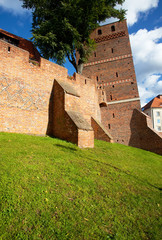 Leaning Tower - monument in Torun,Poland