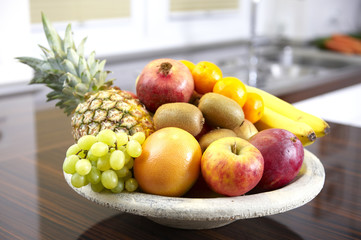 Fruit Bowl in the kitchen