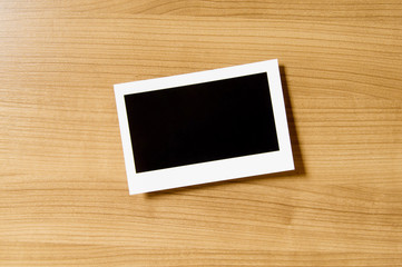Designer concept - blank photo frames for your photos