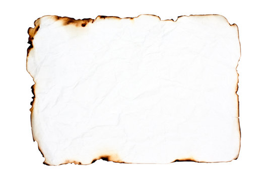 old burnt paper png