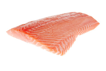piece of big salmon fillet