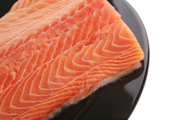 piece of salmon fillet
