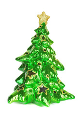 Christmas tree and orange ball