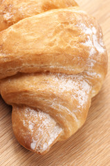 Croissant close-up