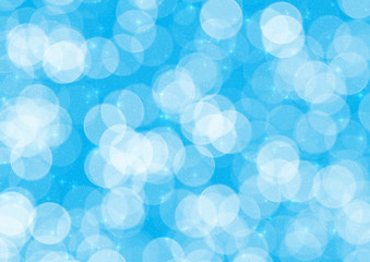 Abstraction blue Christmas background