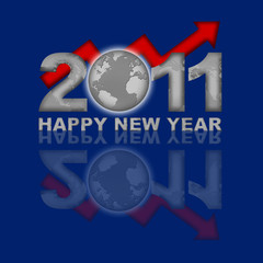 Happy New Year 2011 Global Financial