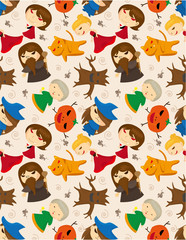 Fototapeta premium seamless monster pattern