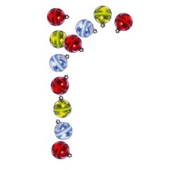 High resolution Christmas font isolated