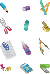 Stationery doodle