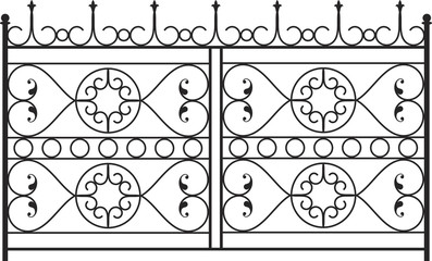 Wrought Iron Gate, Door, Fence, Window, Grill, Railing design