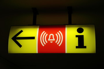 Hinweisschild