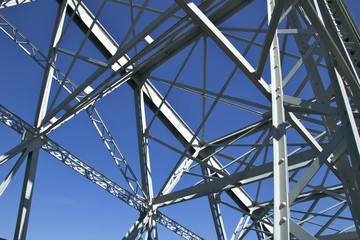 Detail Das Blaues Wunder/The Blue Miracle bridge, 1891-1893