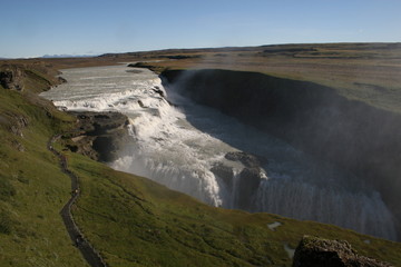 Wasserfall auf Island