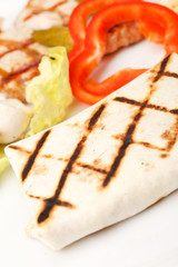 tortilla on the table